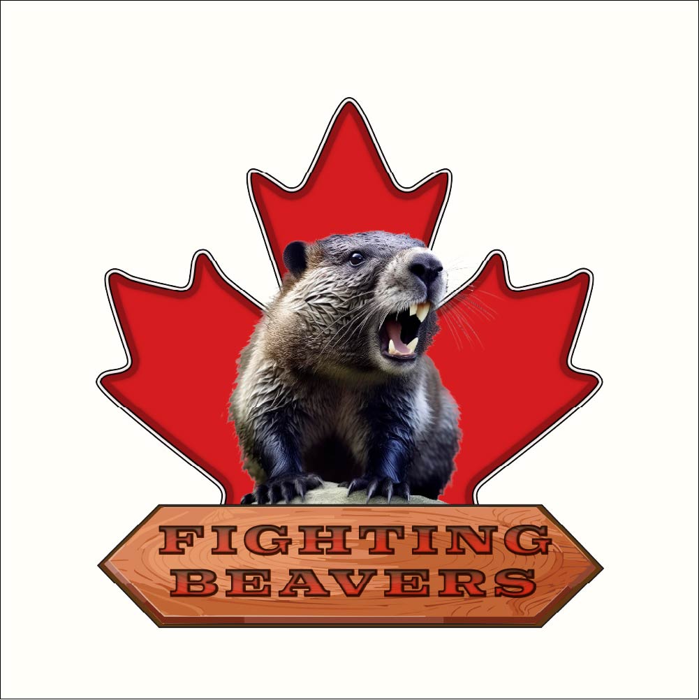 Fighting Beavers  Unisex t-shirt
