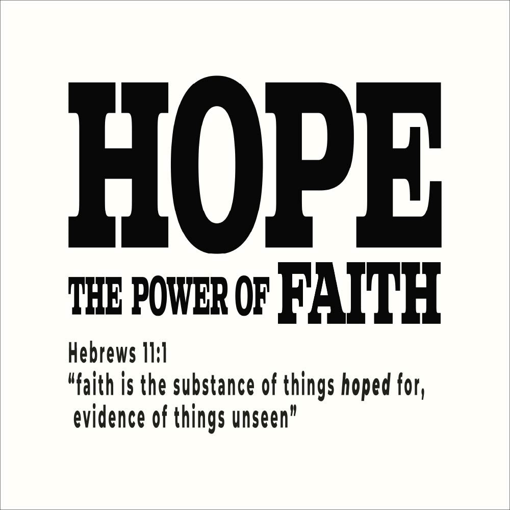 Hope the Power of Faith  Unisex t-shirt