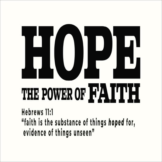 Hope the Power of Faith  Unisex t-shirt