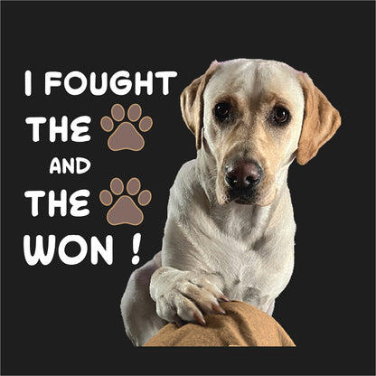 I Fought the Paw  Unisex t-shirt