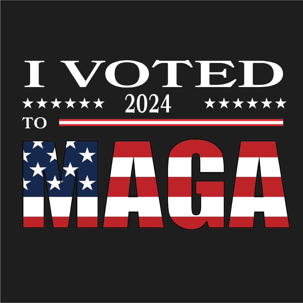 I Voted Maga 2024  Unisex t-shirt