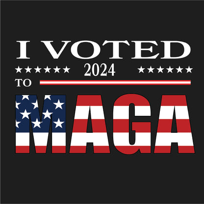 I Voted Maga 2024  Unisex t-shirt