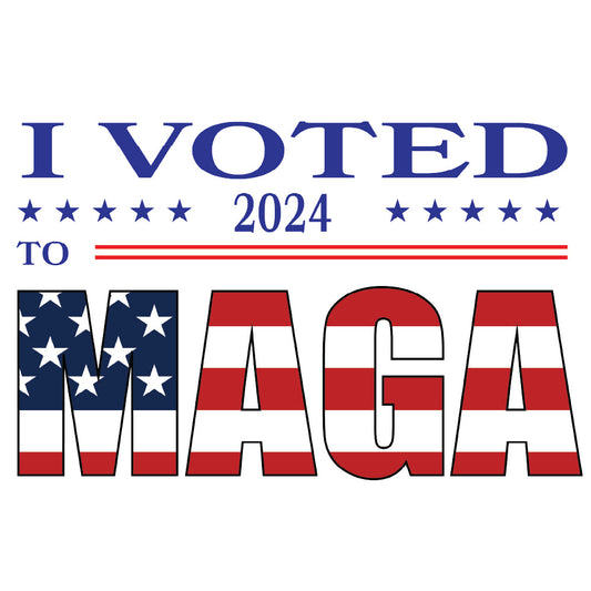I Voted Maga 2024  Unisex t-shirt